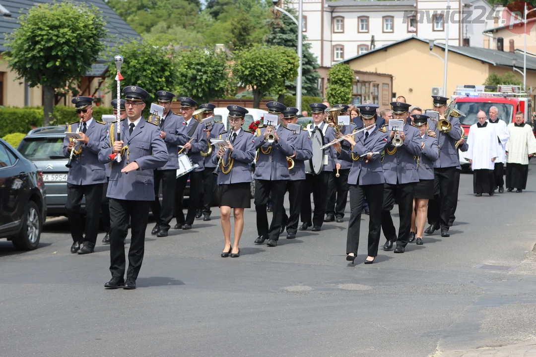 Delegacje na ceremonii pogrzebowej śp. Kazimierza Chudego