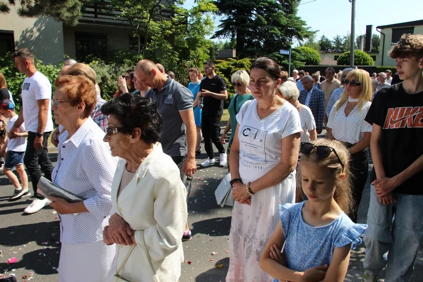 Procesja Bożego Ciała w parafii Św. Floriana