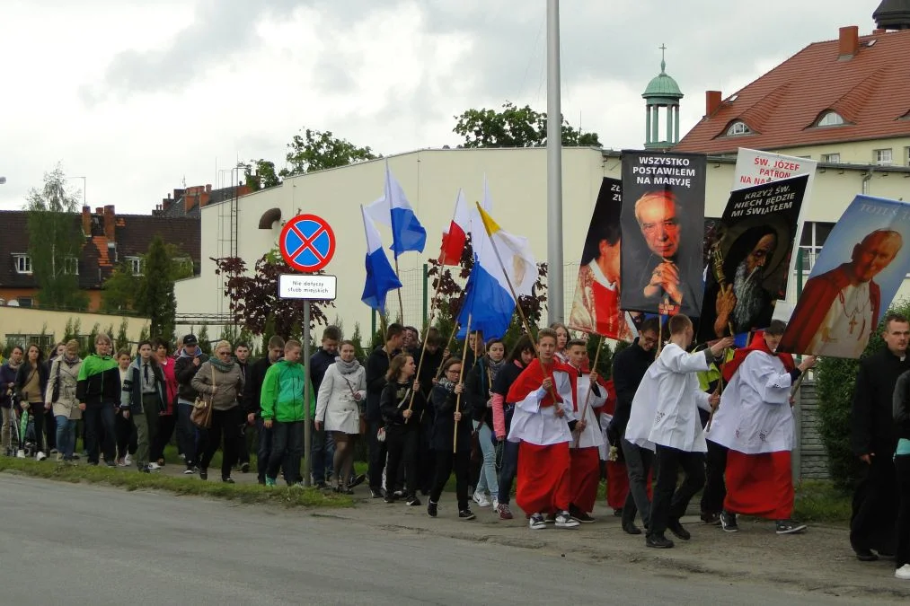 Symbole Światowych Dni Młodzieży w Jarocinie (2014)