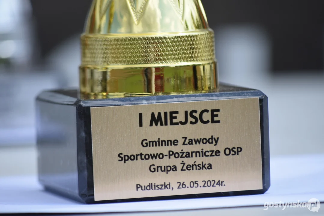 Miejsko-gminne zawody sportowo-pożarnicze w Pudliszkach 2024