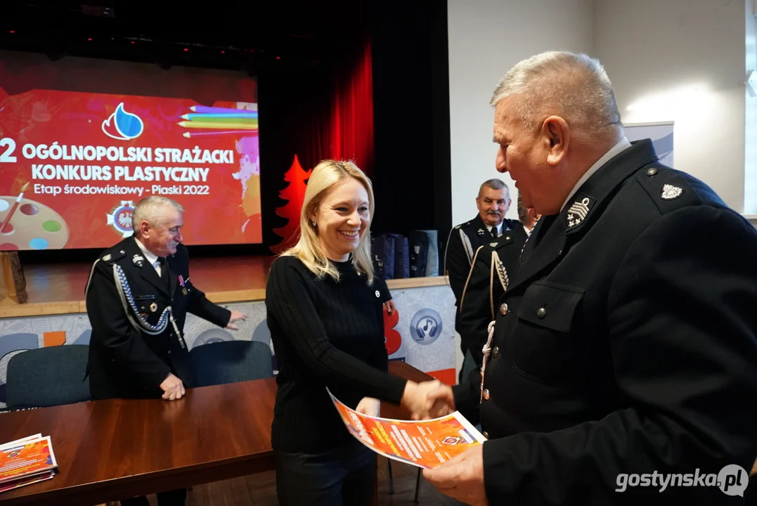 Strażacki konkurs plastyczny w powiecie gostyńskim, etap środowiskowy