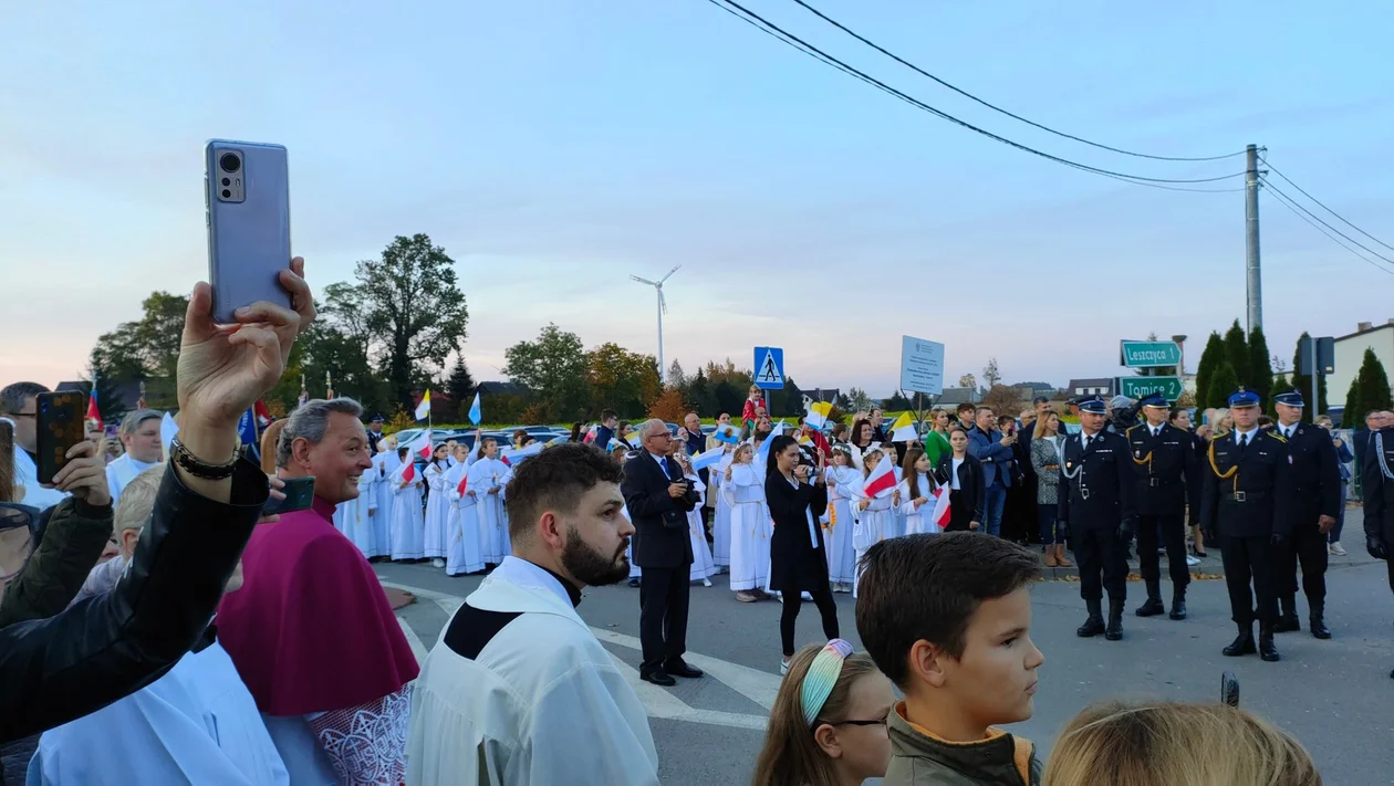 Obraz Matki Boskiej Częstochowskiej dotarł do Szymanowic