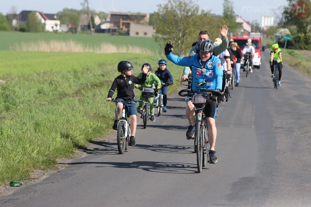 Rowerowy rajd po powiecie rawickim