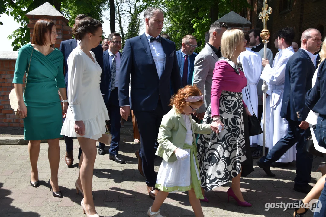 I Komunia Święta w parafii Narodzenia Najświętszej Maryi Panny w Poniecu