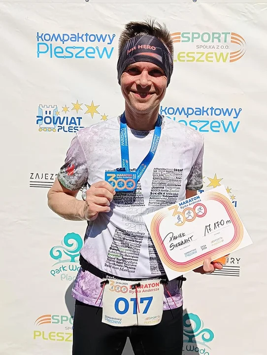 Ryszard Andersz przebiegł swój 300. maraton