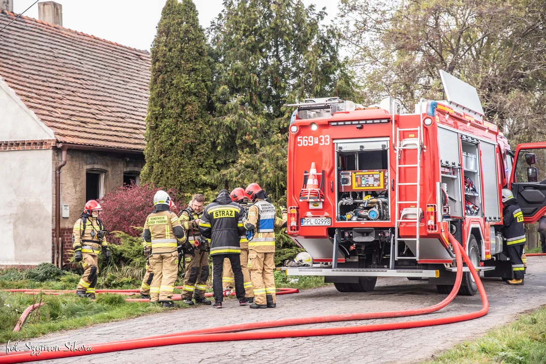 Tragiczny pożar w Polskich Olędrach