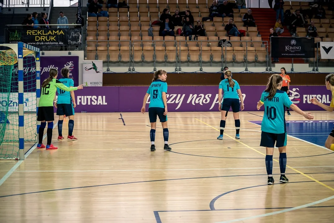 Młodzieżowe Mistrzostwa Polski w futsalu U-15 w Poznaniu. Zwycięstwo Sparty Miejska Górka