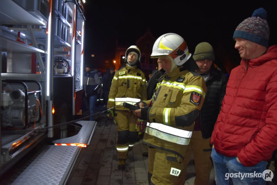 Nowy wóz strażacki MAN dla jednostki Ochotniczej Straży Pożarnej w Borku Wlkp.