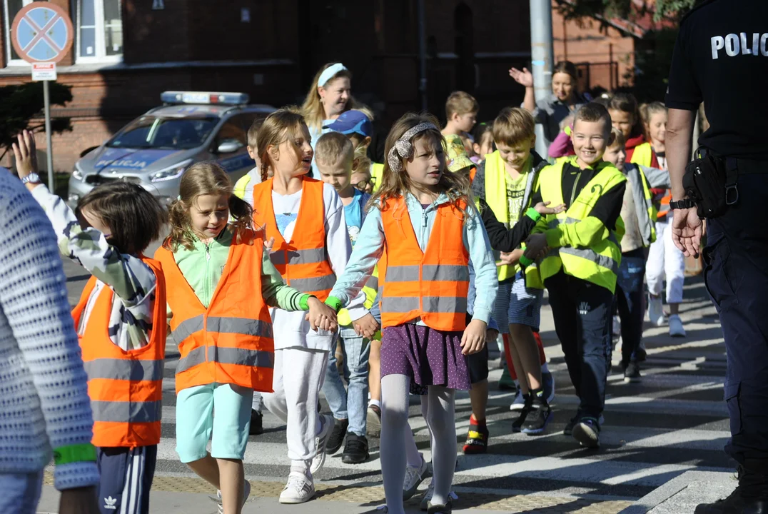 Krotoszyn. Akcja "Pomachaj kierowcy"