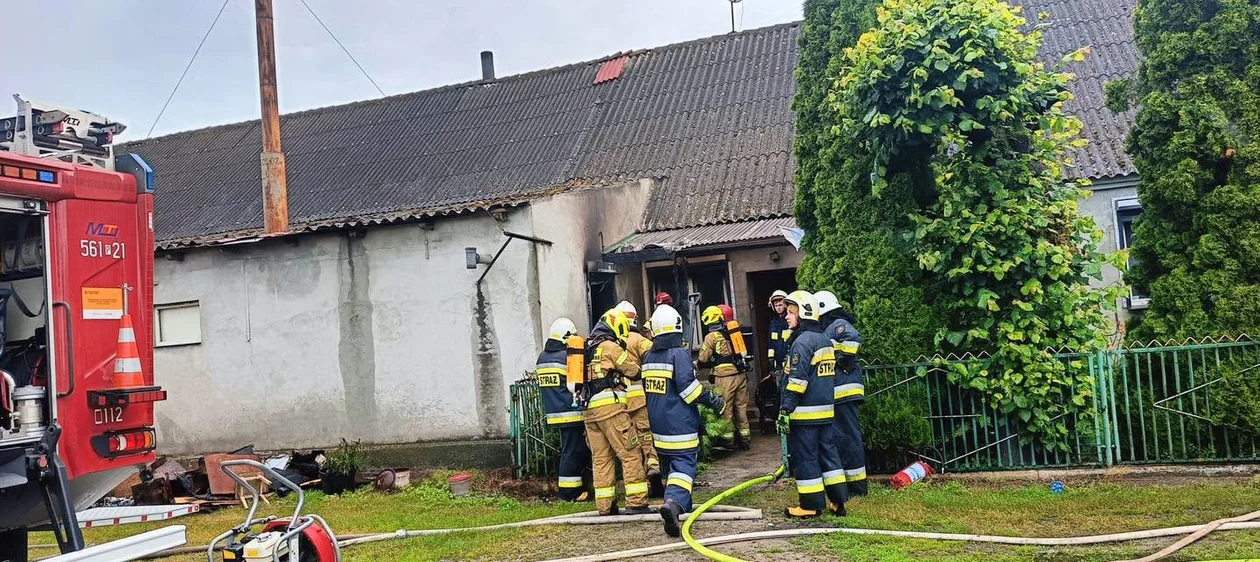 Pożar w Broniszewicach