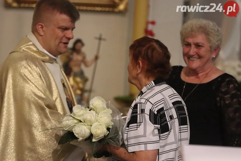 Pożegnanie ks. Łukasza Konatowskiego w parafii pw. św. Andrzeja Boboli