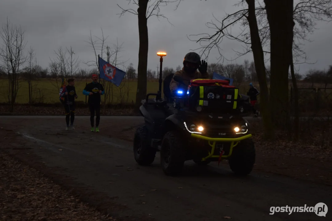 Biegająco zagrali dla WOŚP - Parkrun Gostyń i Grupa Nieprzemakalni Gostyń razem na trasie