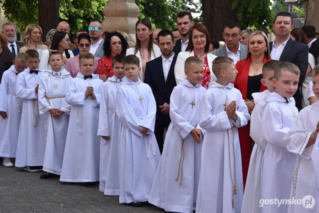 Uroczystość Pierwszej Komunii Świętej w parafii farnej w Gostyniu