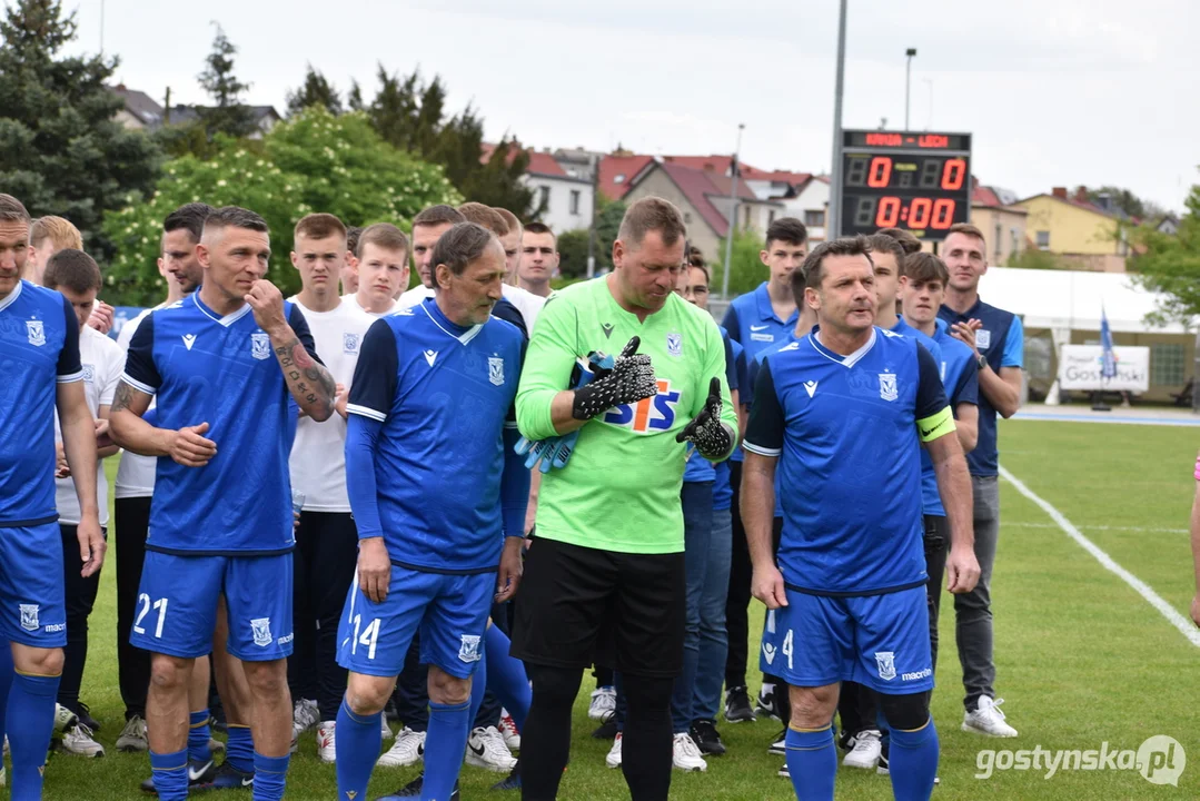 Mecz oldboyów Kani Gostyń i Lecha Poznań na 100-lecie Kani