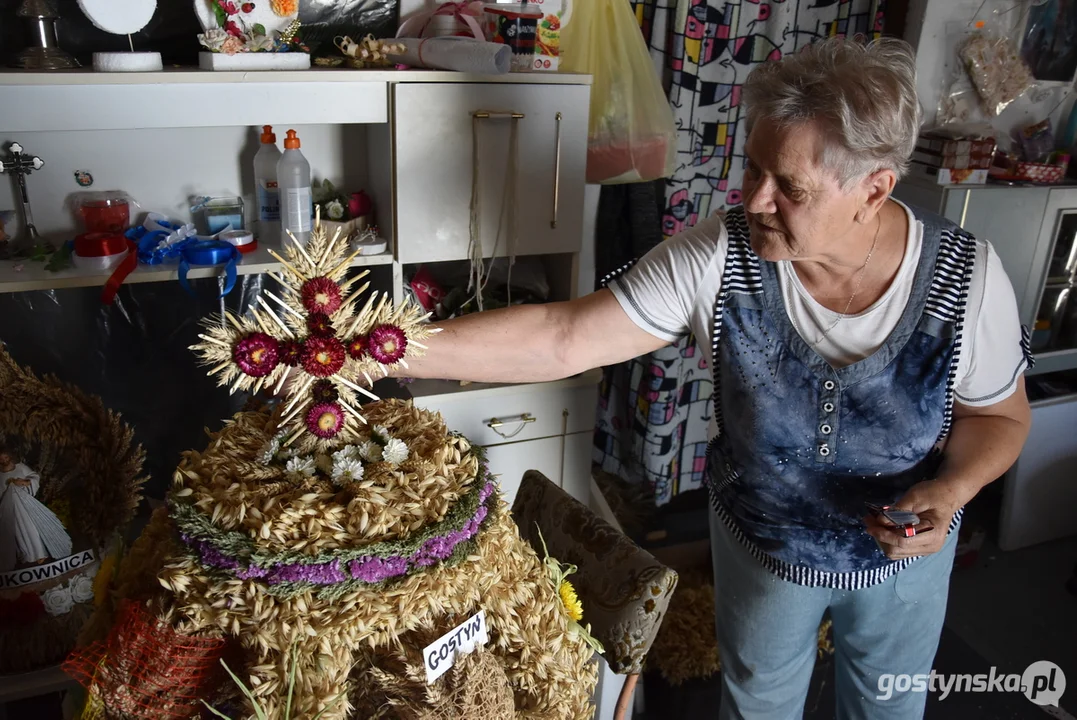 Wieńce dożynkowe Joanny Chudej z Posadowa