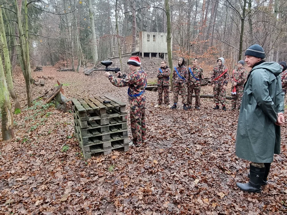 Krotoszyn. Mikołajkowy Paintball