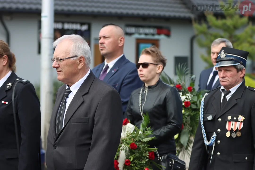 Delegacje na ceremonii pogrzebowej śp. Kazimierza Chudego