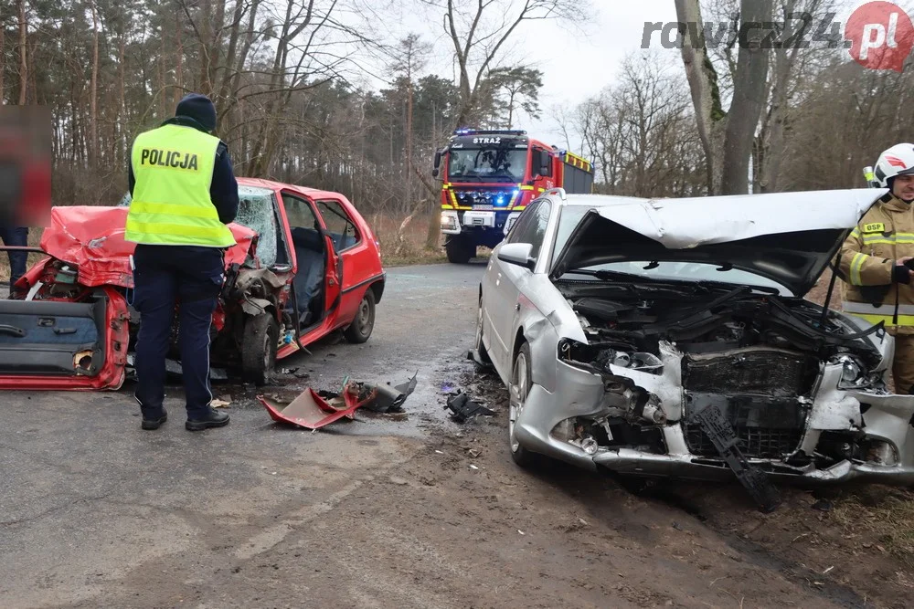 Wypadek na pograniczu gminy Pakosław i Jutrosin