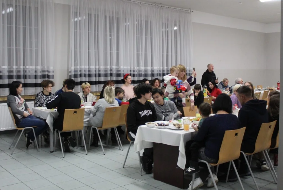 Świąteczna kolacja w Centrum Kształcenia i Wychowania OHP w Pleszewie