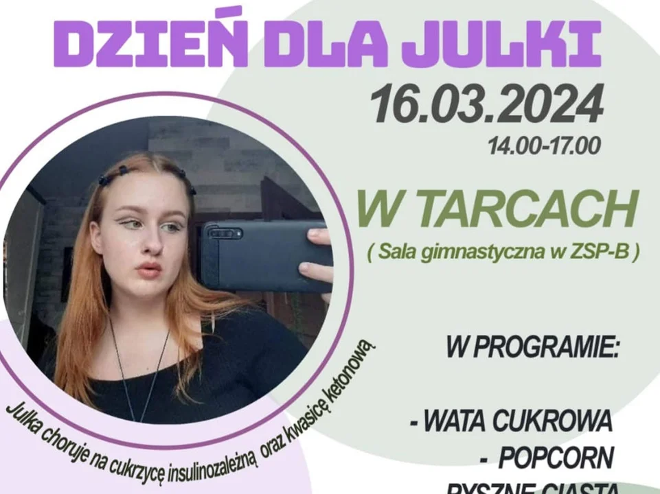 Już w sobotę w Tarcach "Dzień dla Julki". Przyjdź i pomóż - Zdjęcie główne