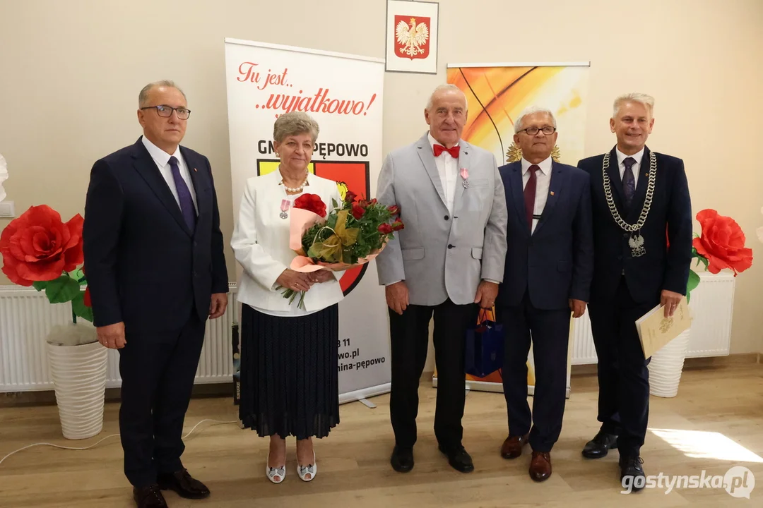 Jubileusze małżeńskie w gminie Pępowo