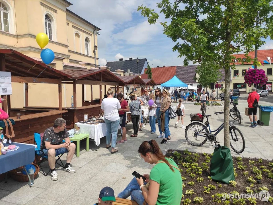 Jarmark w Krobi na zrewitalizowanym rynku