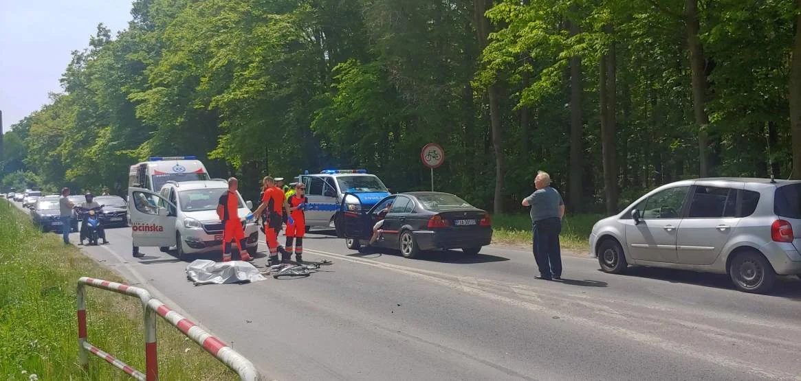 Śmiertelny wypadek na przejściu dla pieszych w Jarocinie