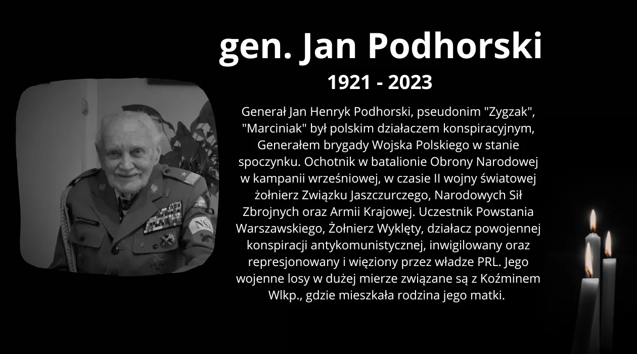 gen. Jan Podhorski (1921 - 2023)