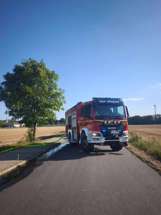Pożar w Szymanowicach