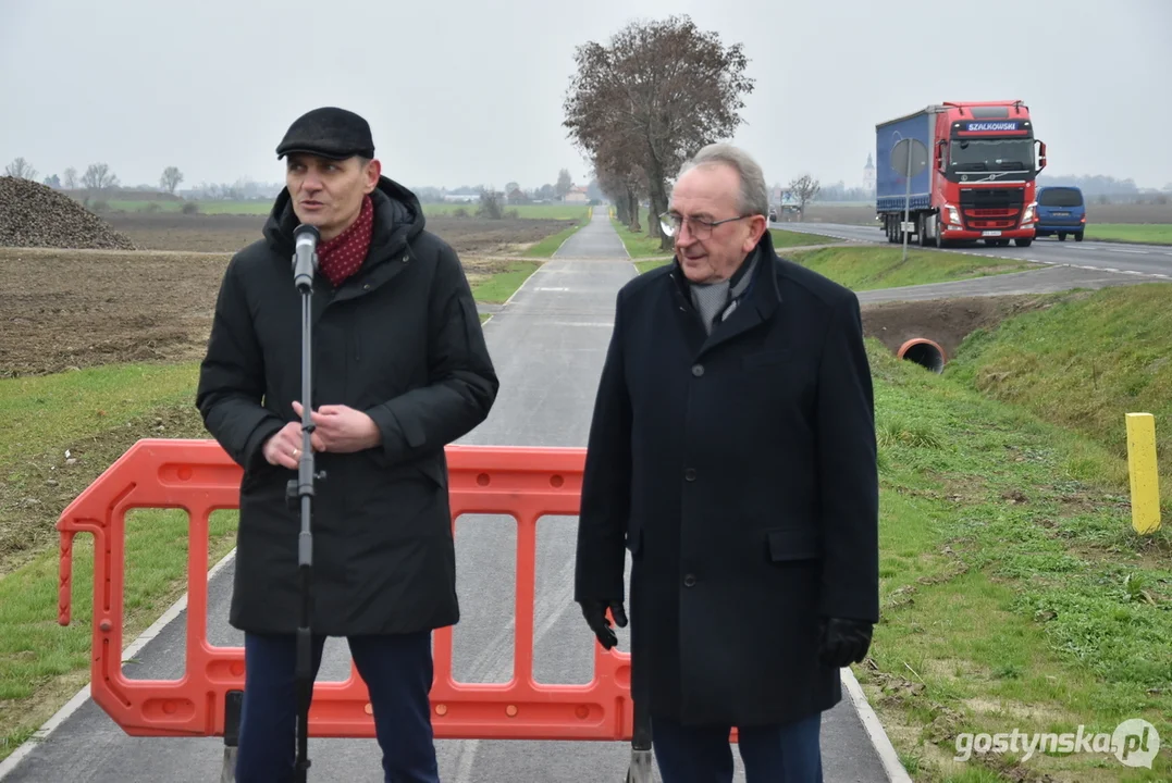 Otwarcie ścieżki pieszo-rowerowej Krobia-Żychlewo i Krobia-Kuczyna