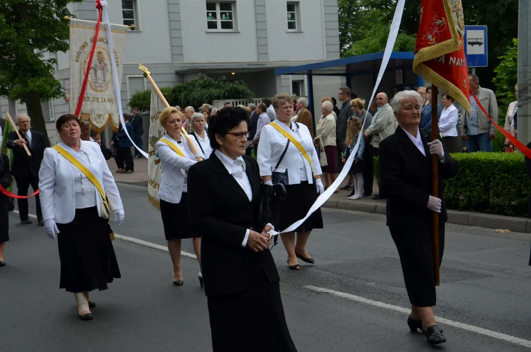 Procesja Bożego Ciała ulicami Krotoszyna w 2016 roku