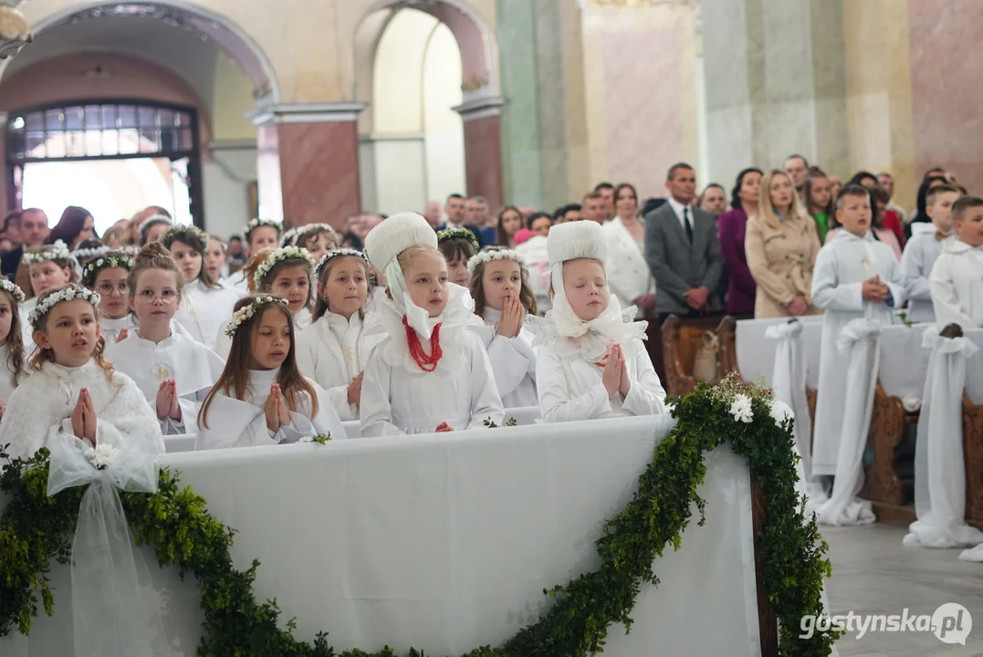 Komunie Św. w parafii pw. św. Mikołaja w Krobi