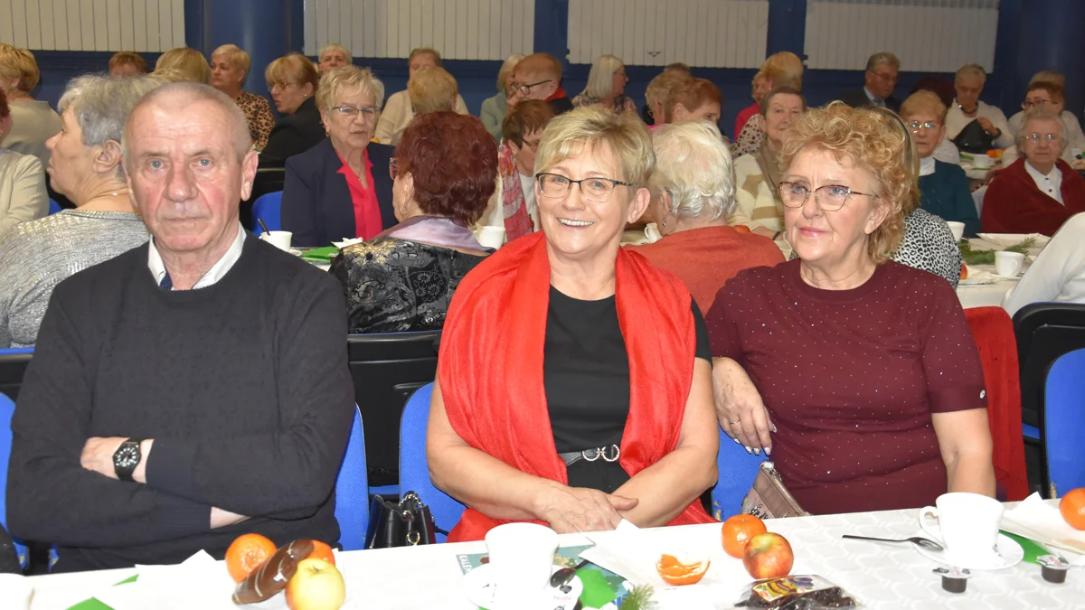 Spotkanie opłatkowe gostyńskiego oddziału Polskiego Związku Emerytów i Rencistów