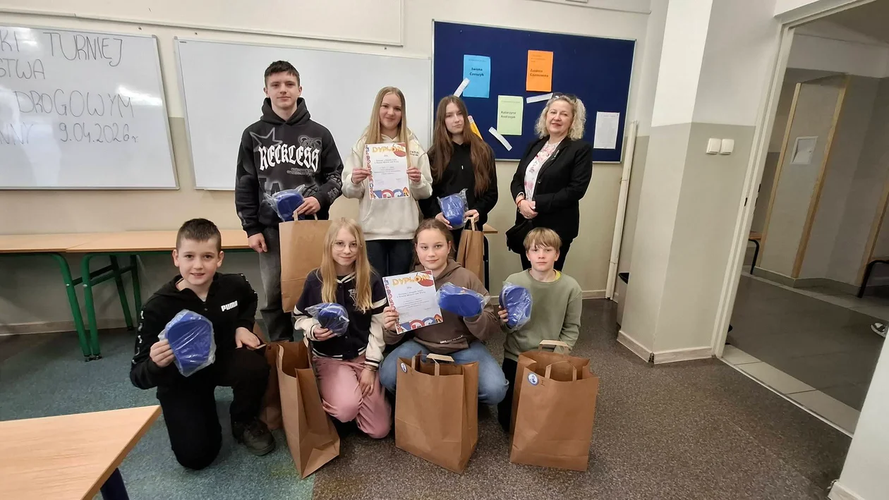 To oni zwyciężyli gminny etap Ogólnopolskiego Turnieju Bezpieczeństwa w Ruchu Drogowym