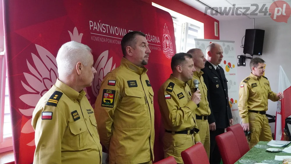 Turniej w Komendzie Powiatowej PSP w Rawiczu