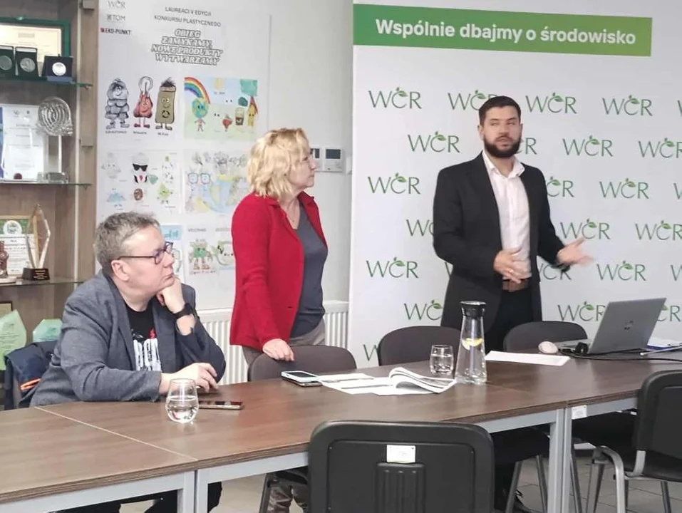 Przewodniczący osiedli i sołtysi z gminy Jarocin w WCR-ze