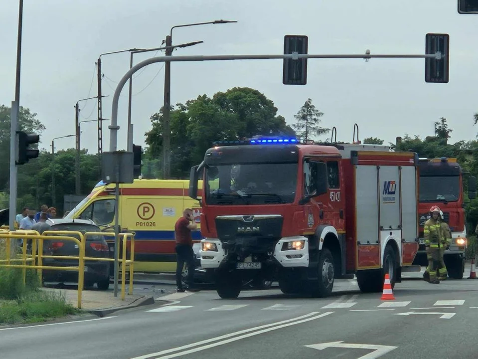 Zderzenia trzech aut w Witaszycach