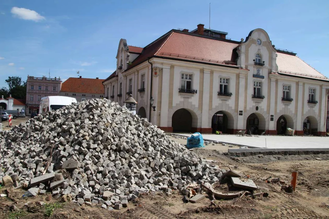 Przebudowa rynku w Jarocinie