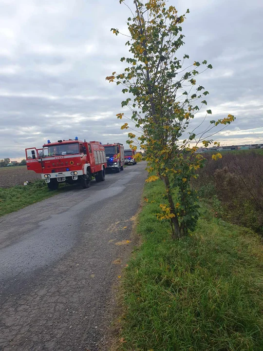 Interwencja służb ratunkowych z powiatu rawickiego