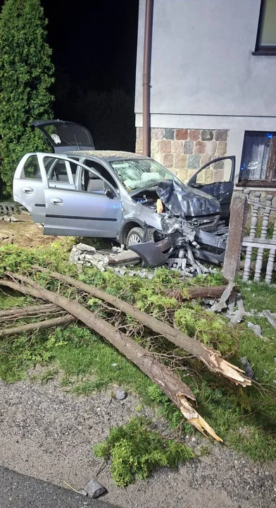 Wypadek w Polskich Olędrach