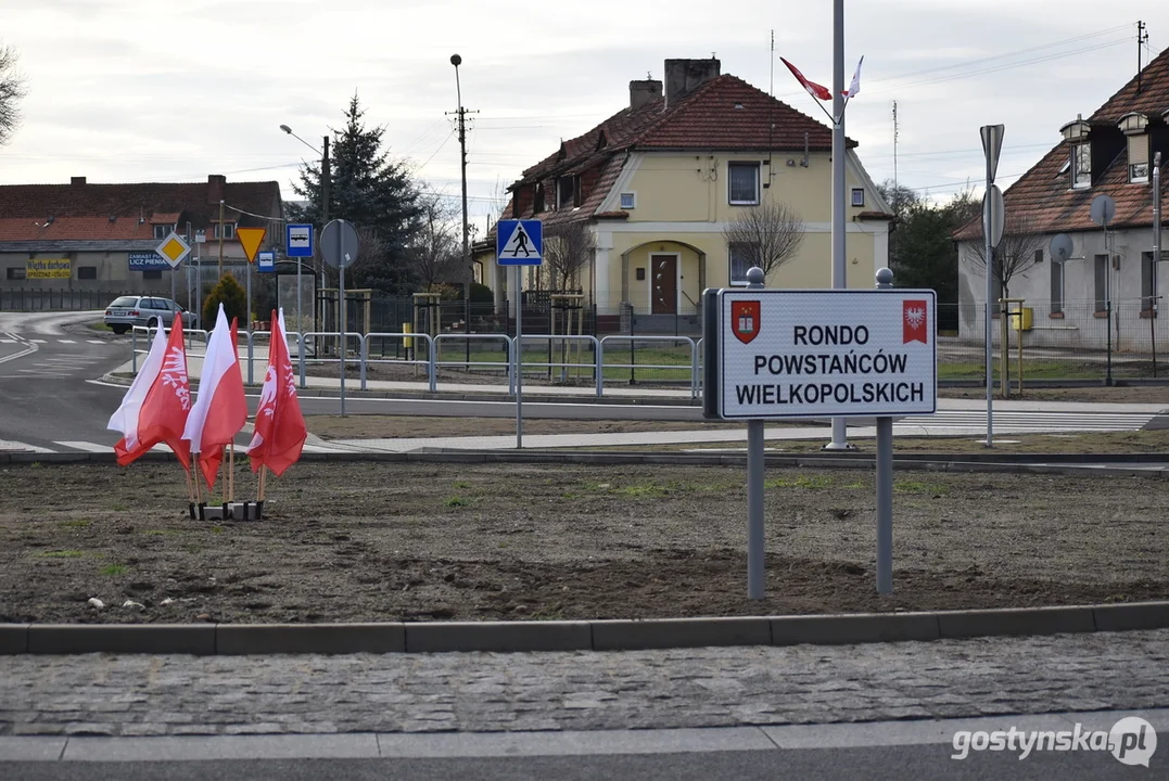 Otwarcie Ronda Powstańców Wielkopolskich w Poniecu