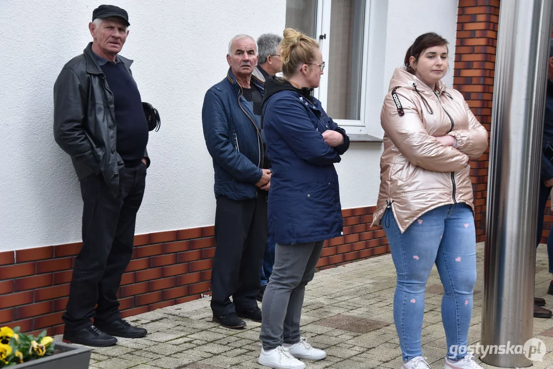 Protest dostawców mleka do Spółdzielni Mleczarskiej w Gostyniu