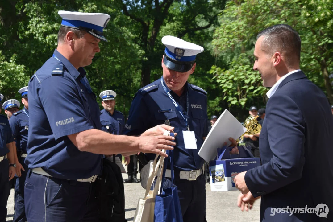 Podsumowanie 34. Konkursu "Policjant Ruchu Drogowego 2024" - finał  wojewódzki w Gostyniu