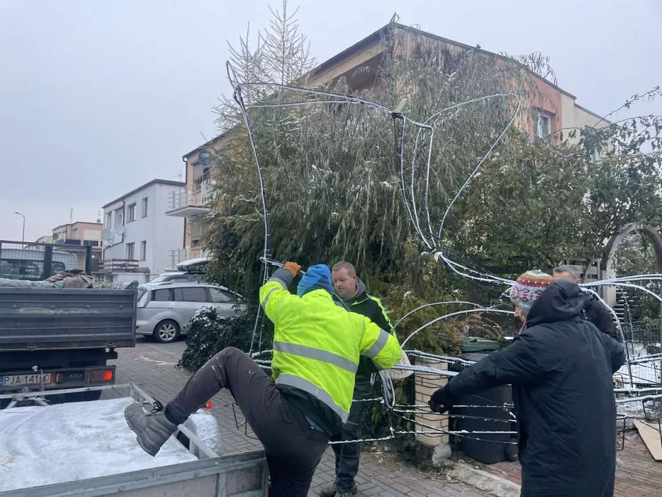 Nowy glan powstał w ogrodzie