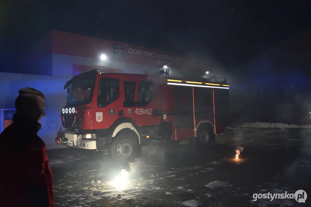 Nowy wóz strażacki dojechał do OSP KSRG Gola (gm. Gostyń)