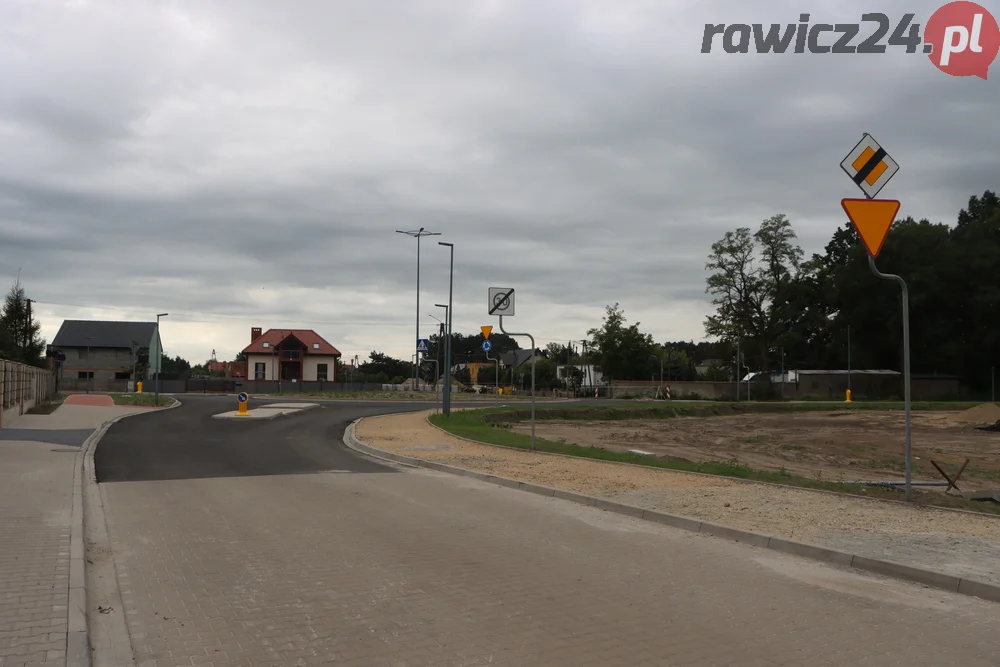 Rondo koło poligonu w Sierakowie jest przejezdne