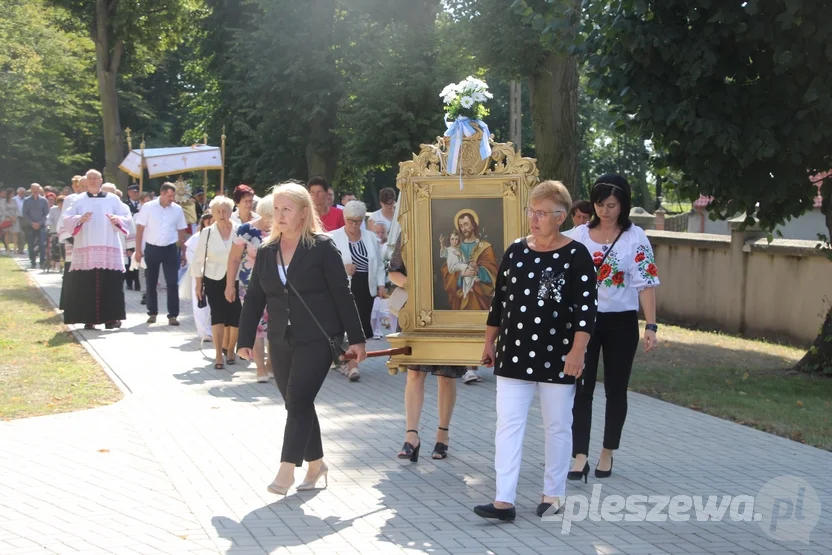 Odpust i wprowadzenie nowego księdza w Kuczkowie