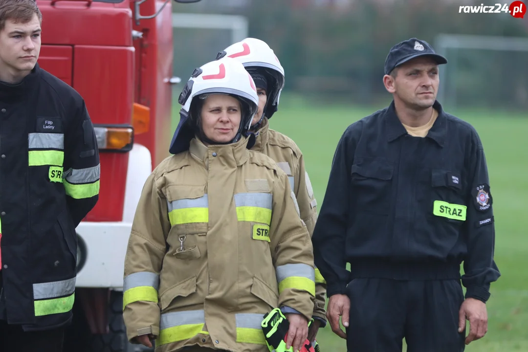 Szkolenie strażaków w Sarnowie