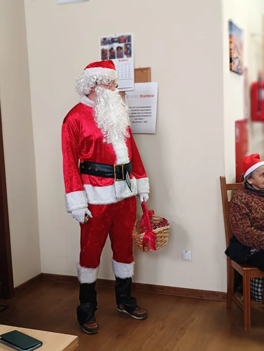 MIkołajki w Dziennym Domu Seniora w Kwielniu