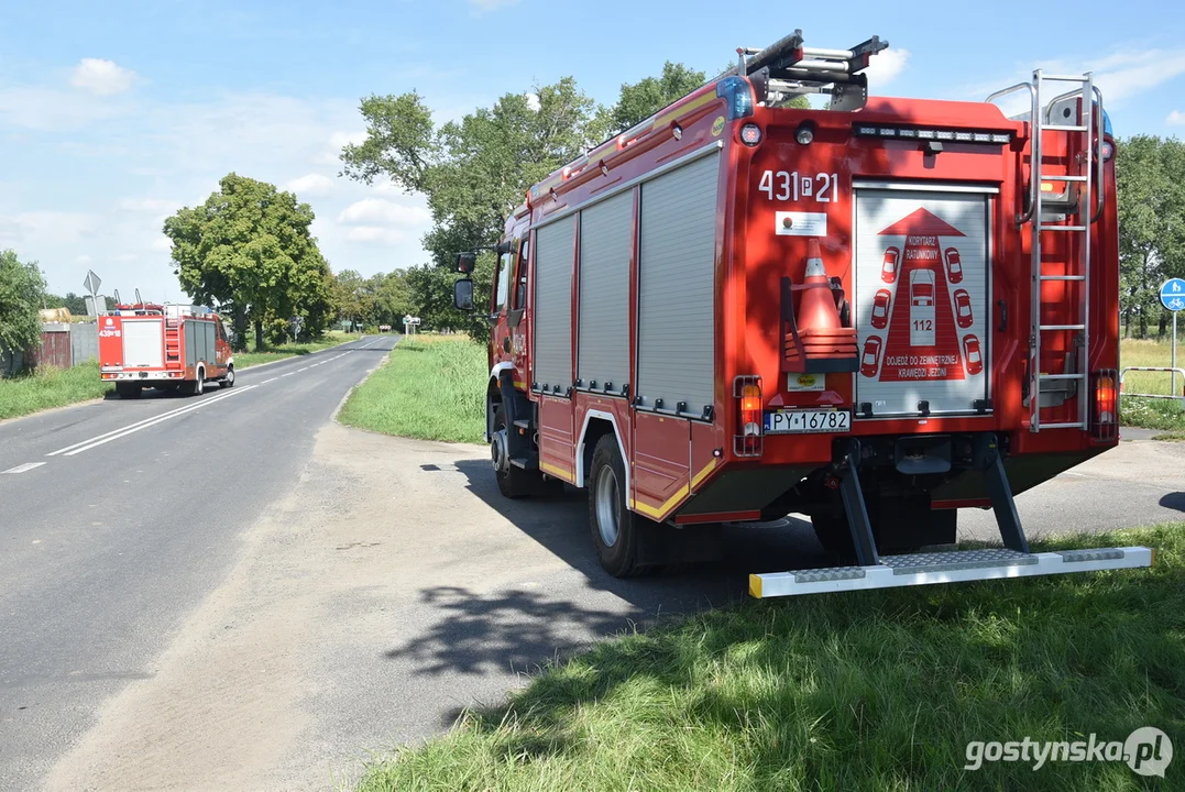 Zderzenie trzech aut w Janiszewie